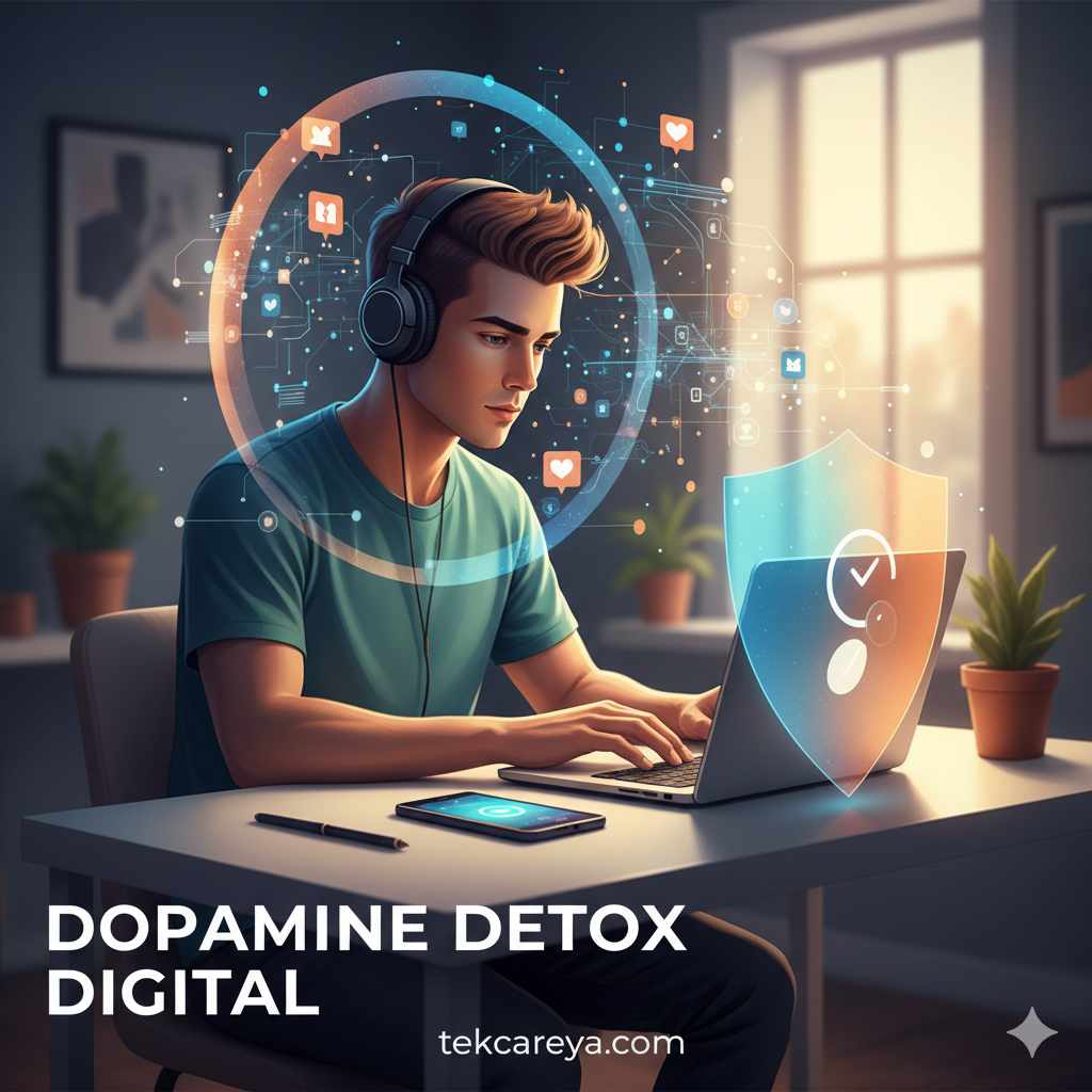 Dopamine Detox Digital: Cara Menggunakan Focus Mode HP untuk Produktivitas Maksimal