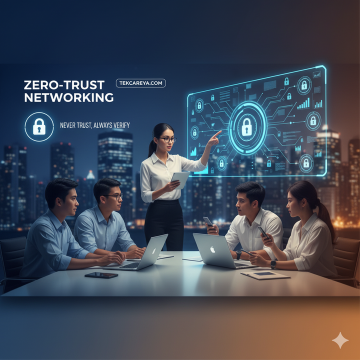 Zero-Trust Networking: Konsep Keamanan Wajib untuk Startup dan UKM